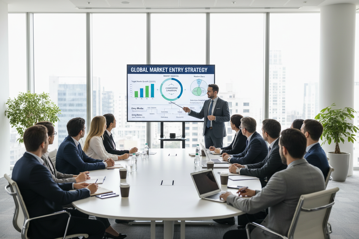 MC Business Consulting Training in How to Enter a Market